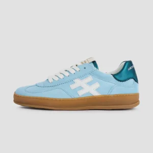 ANOTHER TREND - [A032M367 Light Blue] Blue Suede Trainer [Generous Fit]