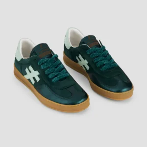 ANOTHER TREND - A032v620 Green Laced Trainer