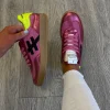 ANOTHER TREND - [Carmesi] A032Fuschia and Neon Trainer [Back Soon]