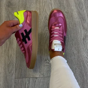 ANOTHER TREND - [Carmesi] A032Fuschia and Neon Trainer [Back Soon]