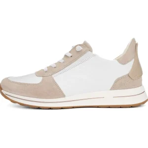Ara - 24386 Beige and White Slip On Trainer