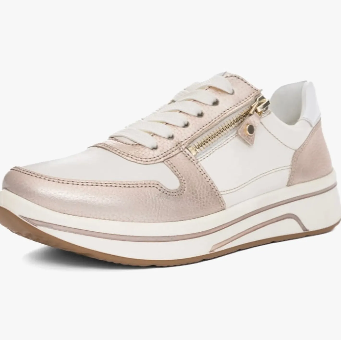 ara___cream_amp_gold_trai_0.webp Ara - 27540 Cream & Gold Trainer