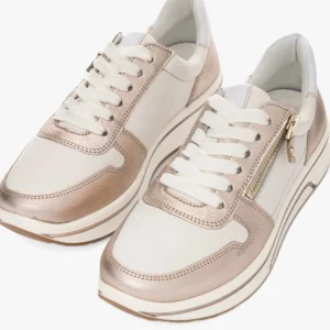 Ara - 27540 Cream & Gold Trainer