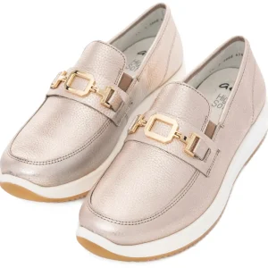 Ara - 25528 Gold Wedge Loafer