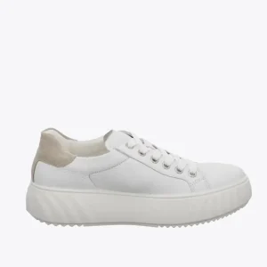 Ara - 46523 White Platform Trainer