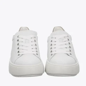 Ara - 46523 White Platform Trainer