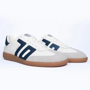 Back 70 - 2505-10 White & Black Trainer