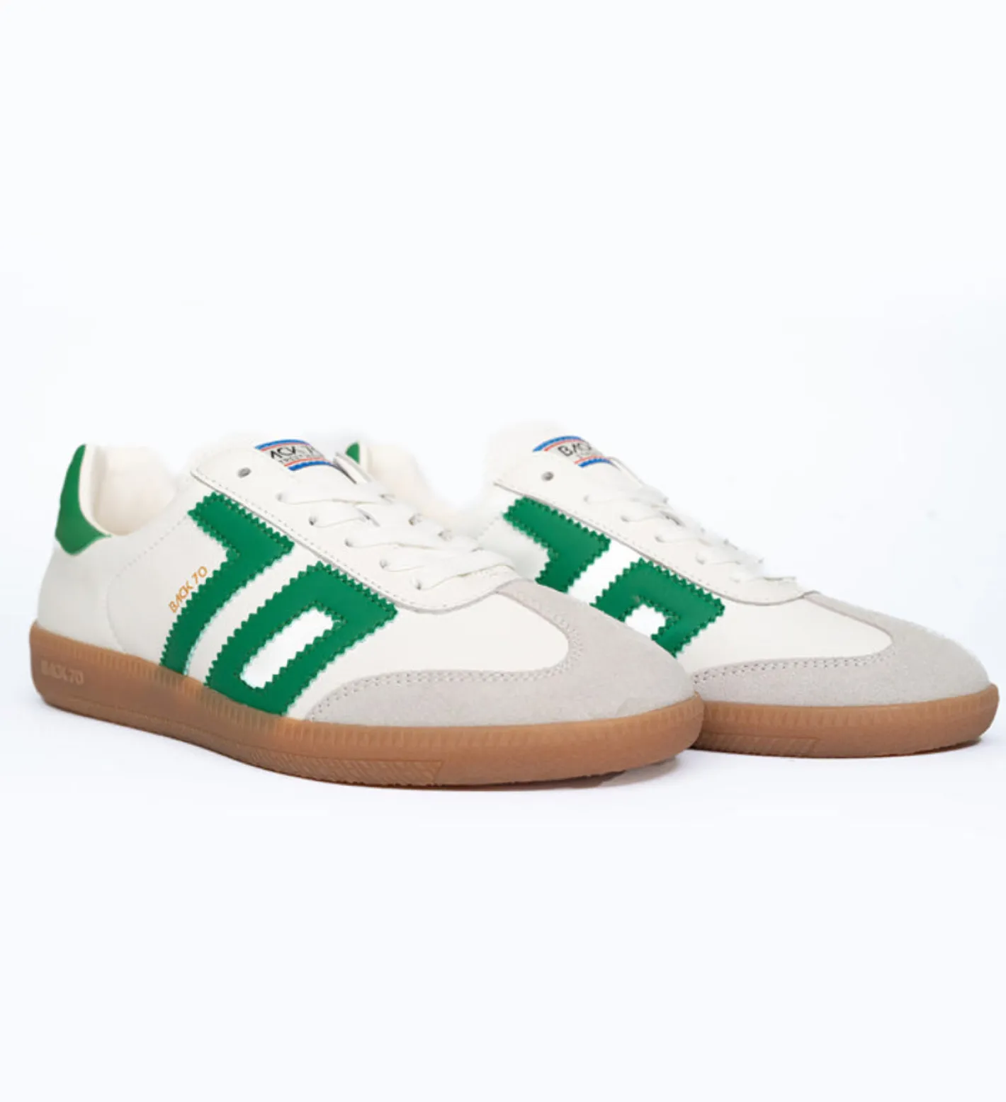 back____white_amp_green_t_2.webp Back 70 - 2505-13 White & Green Trainer