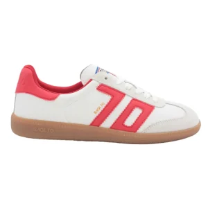 Back 70 - 2505-09 White & Red Trainer