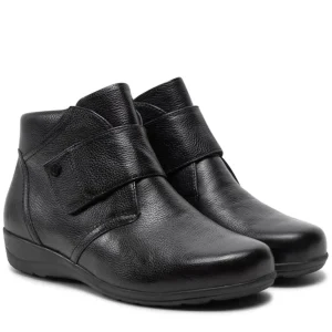 Caprice - 9-26457 Black Leather Ankle Boot