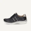 Caprice - 23717 Navy Trainer Wide Fit