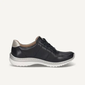 Caprice - 23717 Navy Trainer Wide Fit