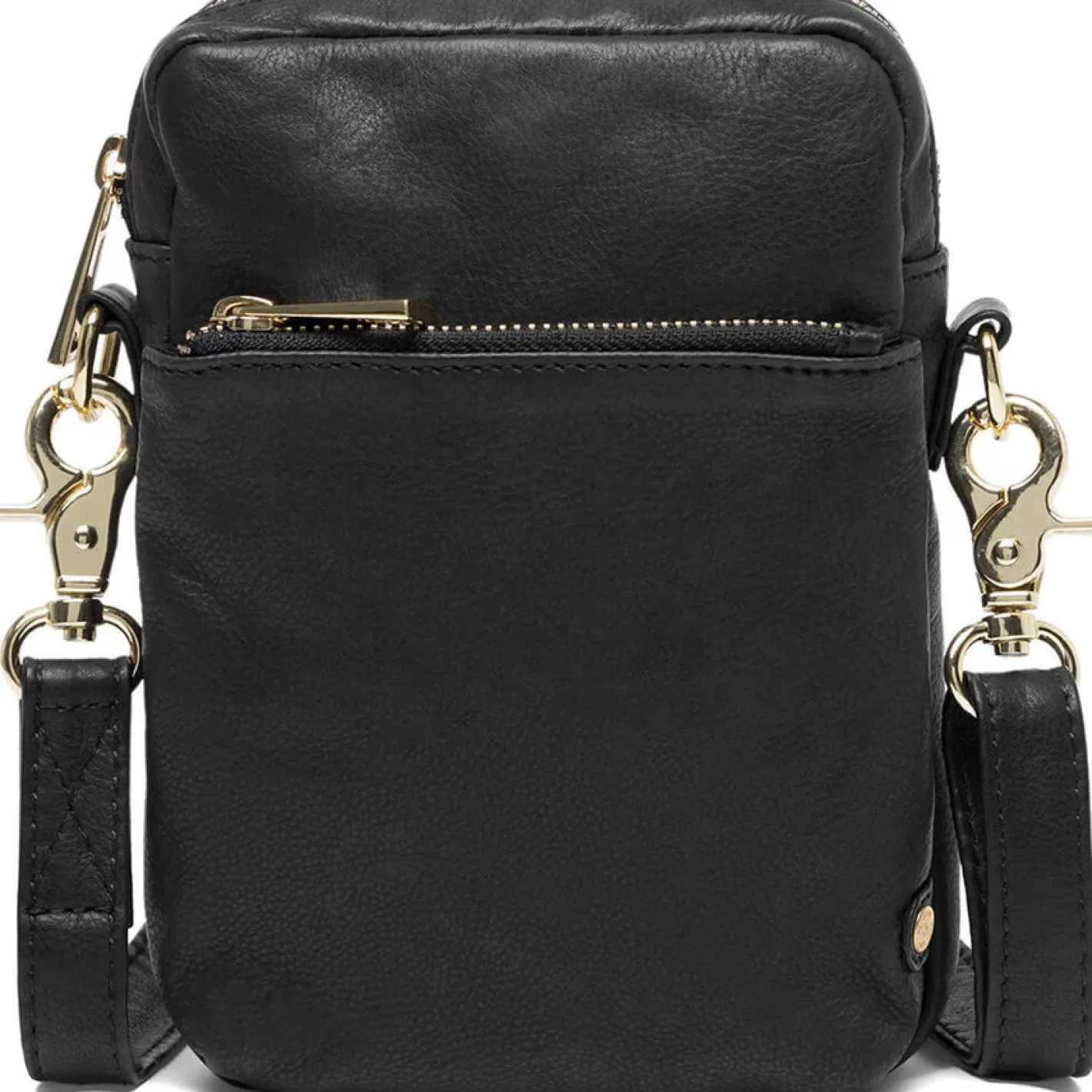 depeche___black_leather_p_0.webp Depeche - 15700 Black Leather Phone Bag