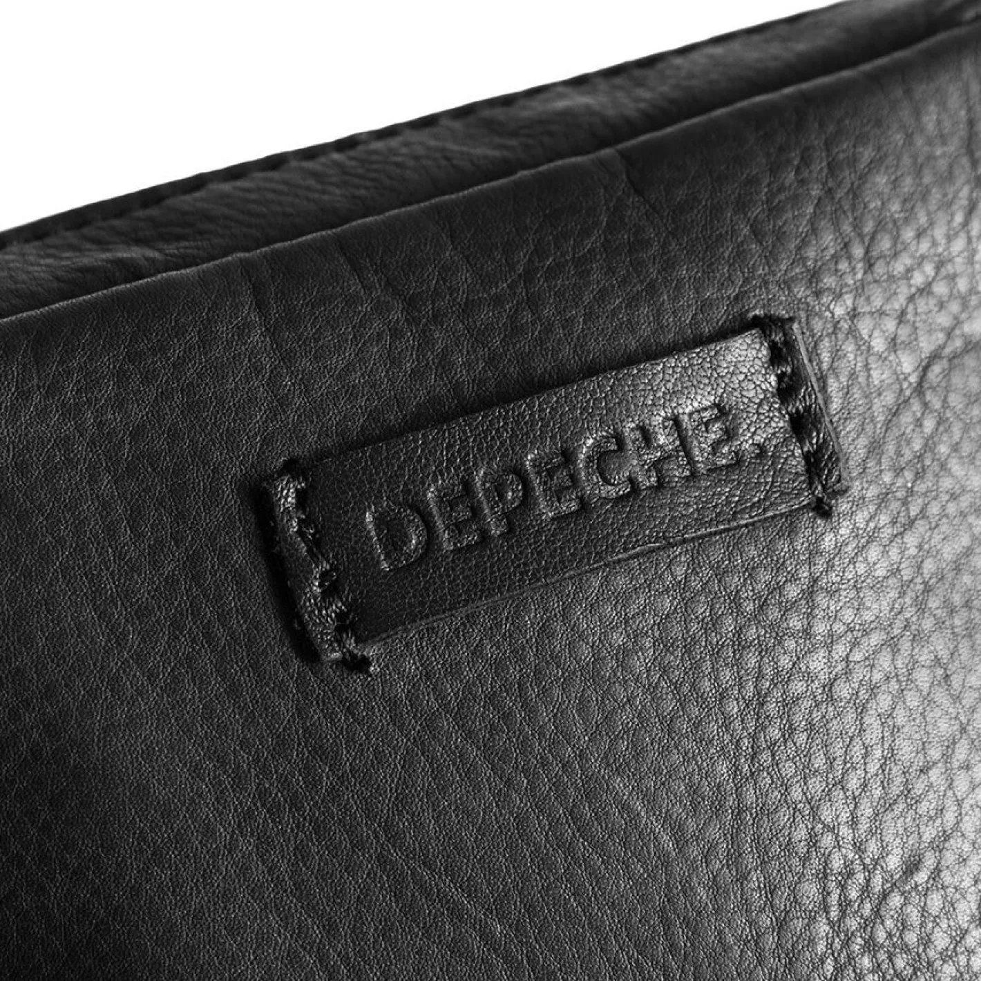depeche___black_leather_p_3.webp Depeche - 15700 Black Leather Phone Bag