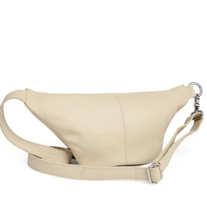 Depeche - 12556 Cream Leather Bumbag