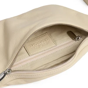 Depeche - 12556 Cream Leather Bumbag