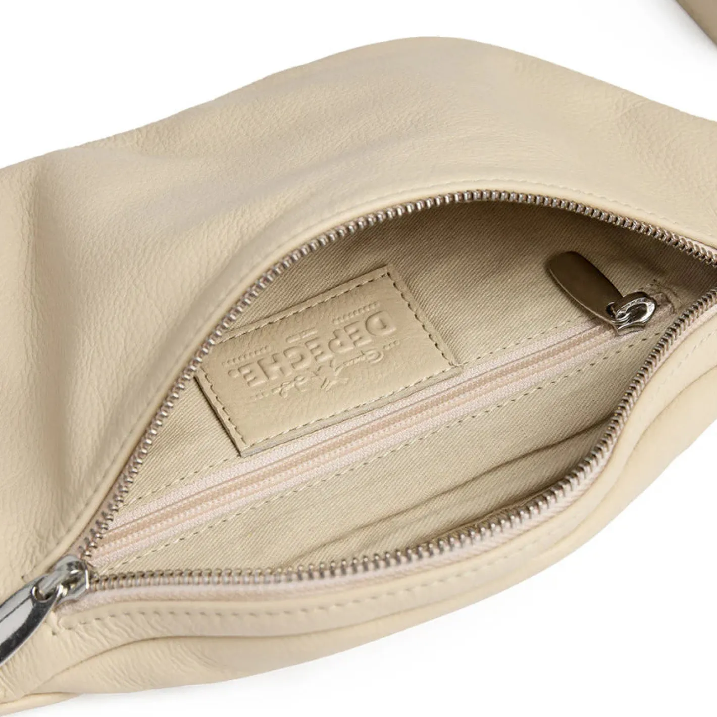 depeche___cream_leather_b_2.webp Depeche - 12556 Cream Leather Bumbag