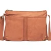Depeche - 16200 Tan Leather Crossbody Bag