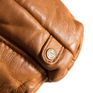 Depeche - 15350 Tan Leather Crossbody Bag