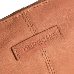 Depeche - 16200 Tan Leather Crossbody Bag