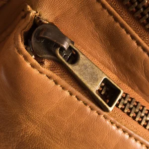 Depeche - 15350 Tan Leather Crossbody Bag