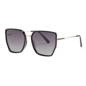 Elie Beaumont - EBS7017 Black and Gold Sunglasses