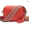 Elie Beaumont - London Orange Leather Crossbody