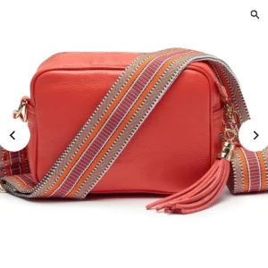 Elie Beaumont - London Orange Leather Crossbody