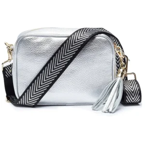 Elie Beaumont - London Silver Leather Crossbody