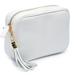 Elie Beaumont - London White Crossbody Bag