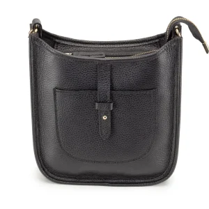 Elie Beaumont - Messenger Black Crossbody Bag