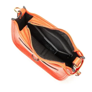 Elie Beaumont - Messenger Orange Crossbody Bag