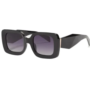 Elie Beaumont Ellie Beaumont - EBS7012 Black Square Sunglasses