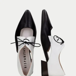 Hispanitas - HV253858 Black and White Laced Shoe