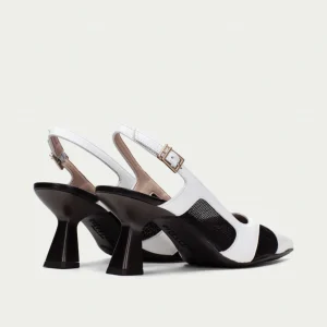 Hispanitas - HV254003 Black and White Slingback