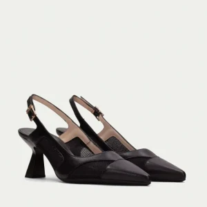 Hispanitas - HV254003 Black Leather Slingback