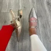 Hispanitas - HV253922 Gold Mary Jane Slingback