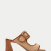 Hispanitas - HV254048 Tan Raffia Mule Sandal