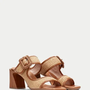 Hispanitas - HV254048 Tan Raffia Mule Sandal