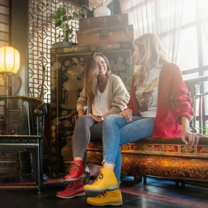 Jose Saenz - 2082 Mustard Ankle Boots