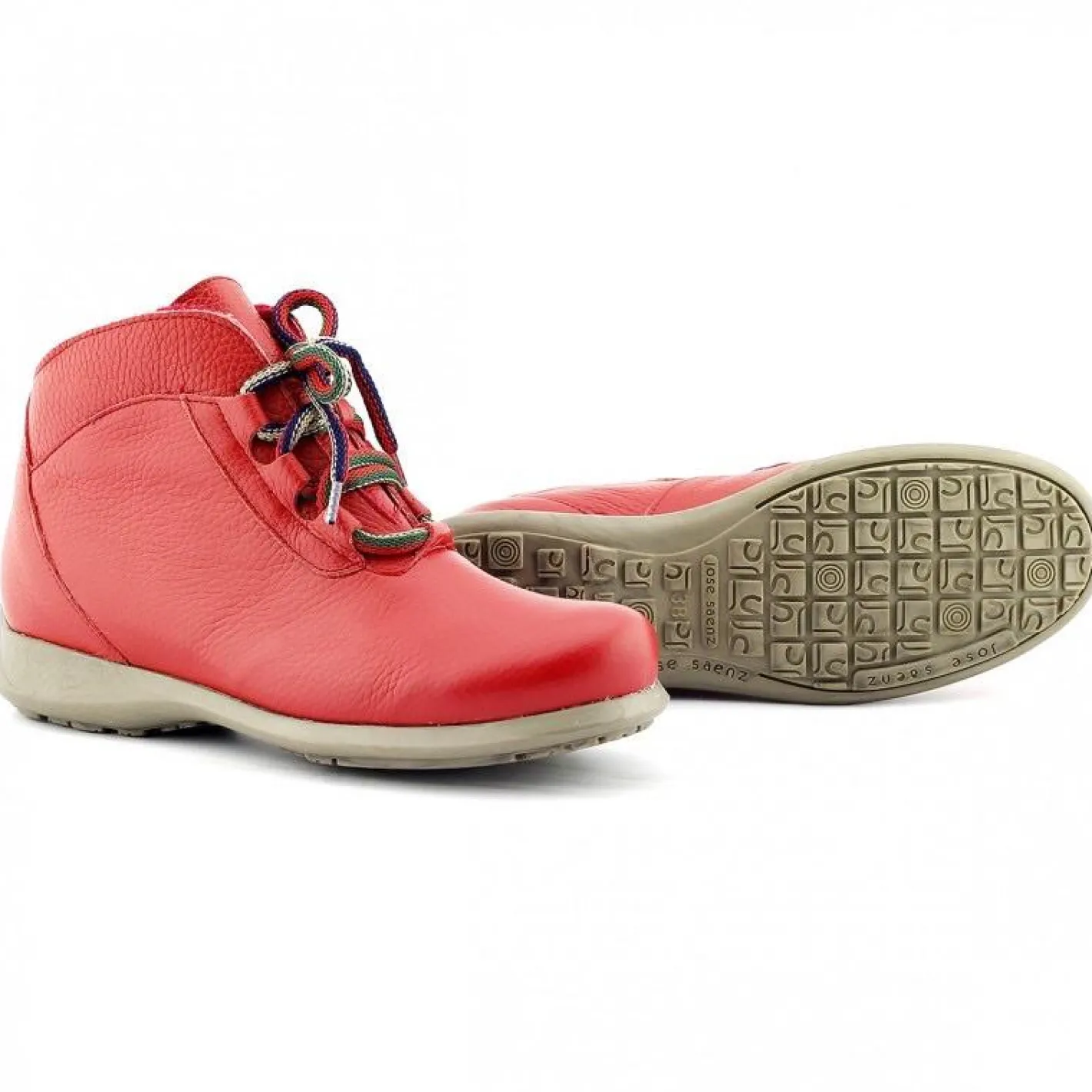 jose_saenz___red_ankle_bo_2.webp Jose Saenz - 2082 Red Ankle Boots