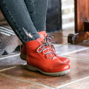 Jose Saenz - 2082 Red Ankle Boots