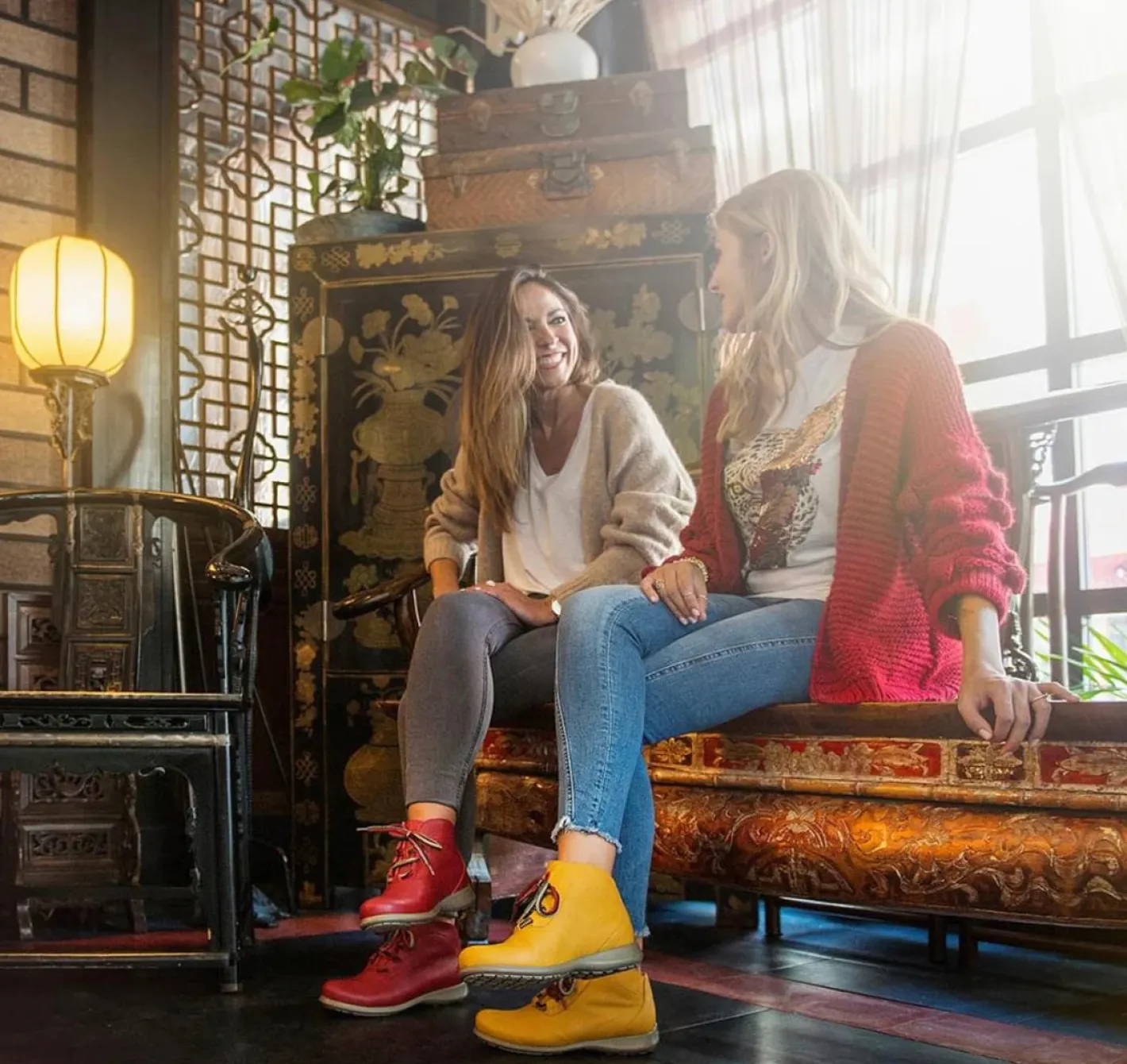 jose_saenz___red_ankle_bo_5.webp Jose Saenz - 2082 Red Ankle Boots