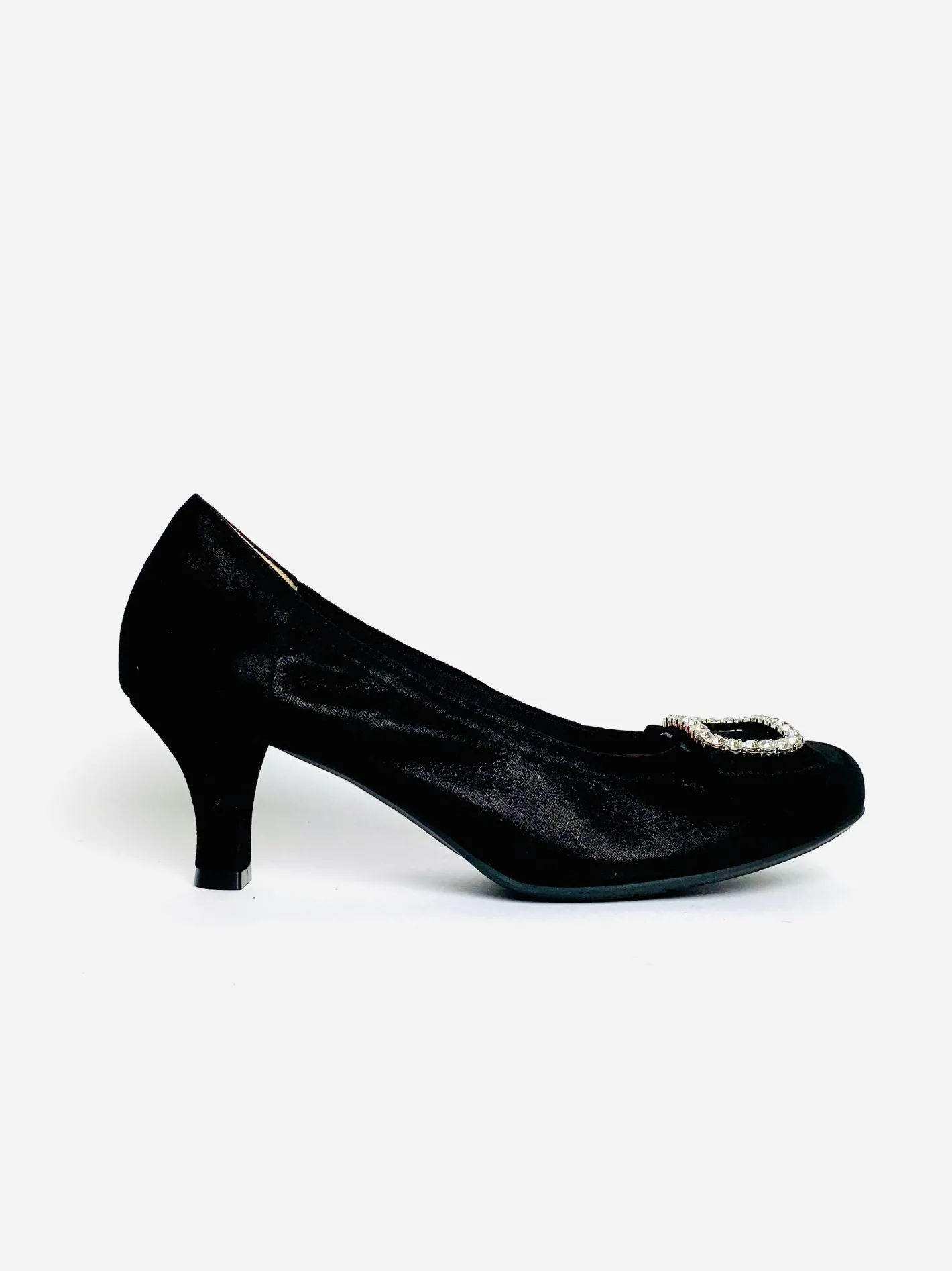 le_babe__s_black_diamonte_0.webp Le Babe - 3037S3 Black Diamonte Kitten Heel Court*