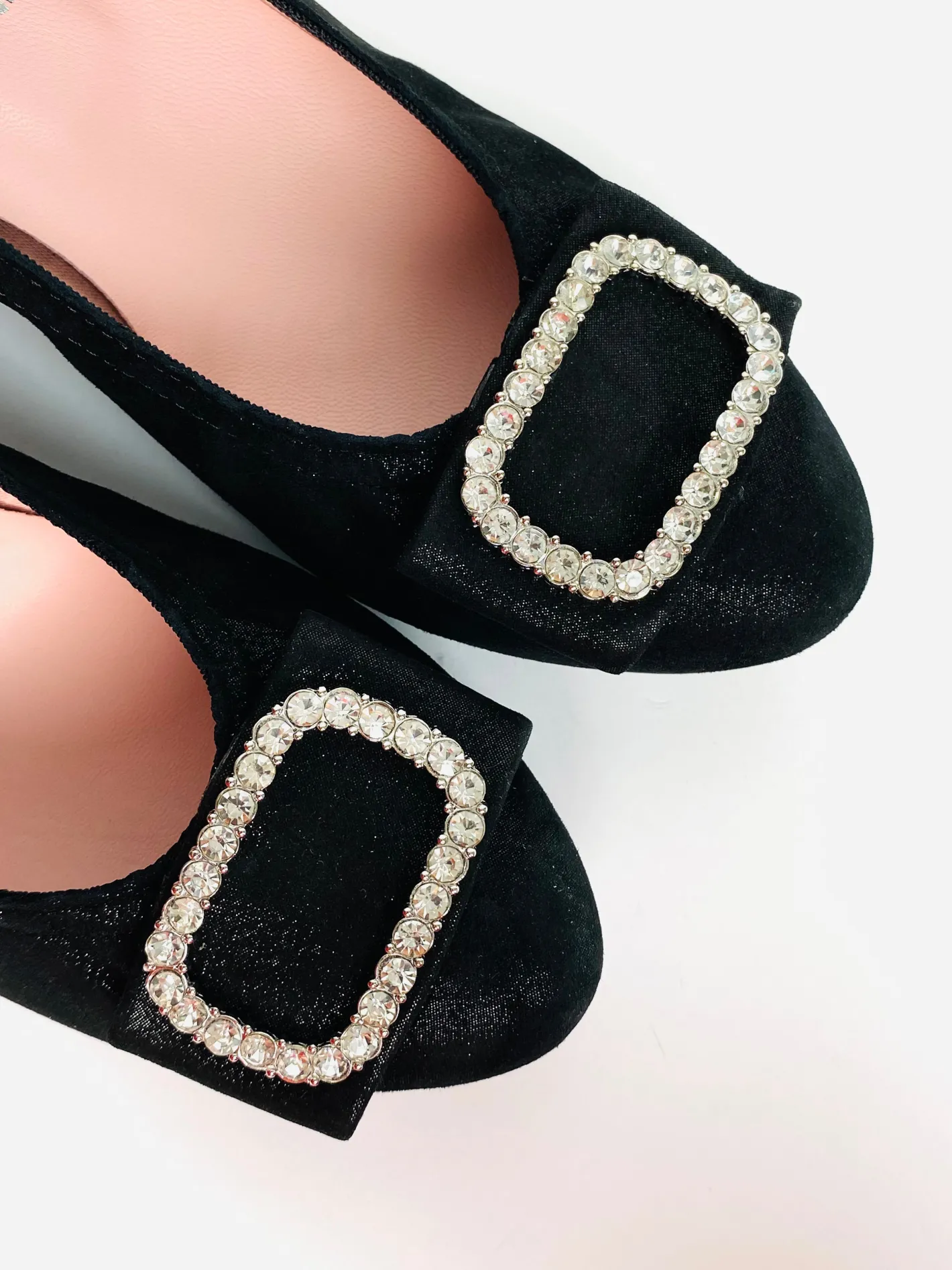 le_babe__s_black_diamonte_2.webp Le Babe - 3037S3 Black Diamonte Kitten Heel Court*