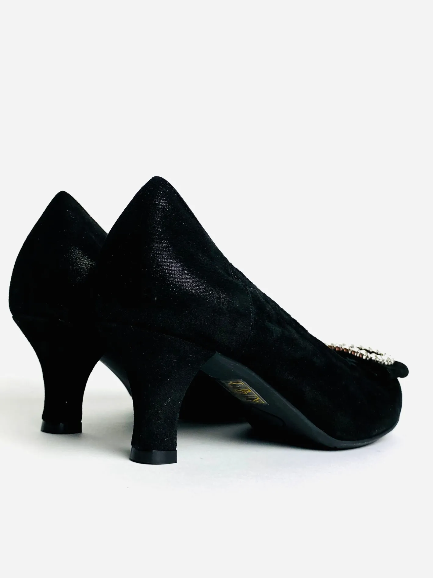 le_babe__s_black_diamonte_3.webp Le Babe - 3037S3 Black Diamonte Kitten Heel Court*
