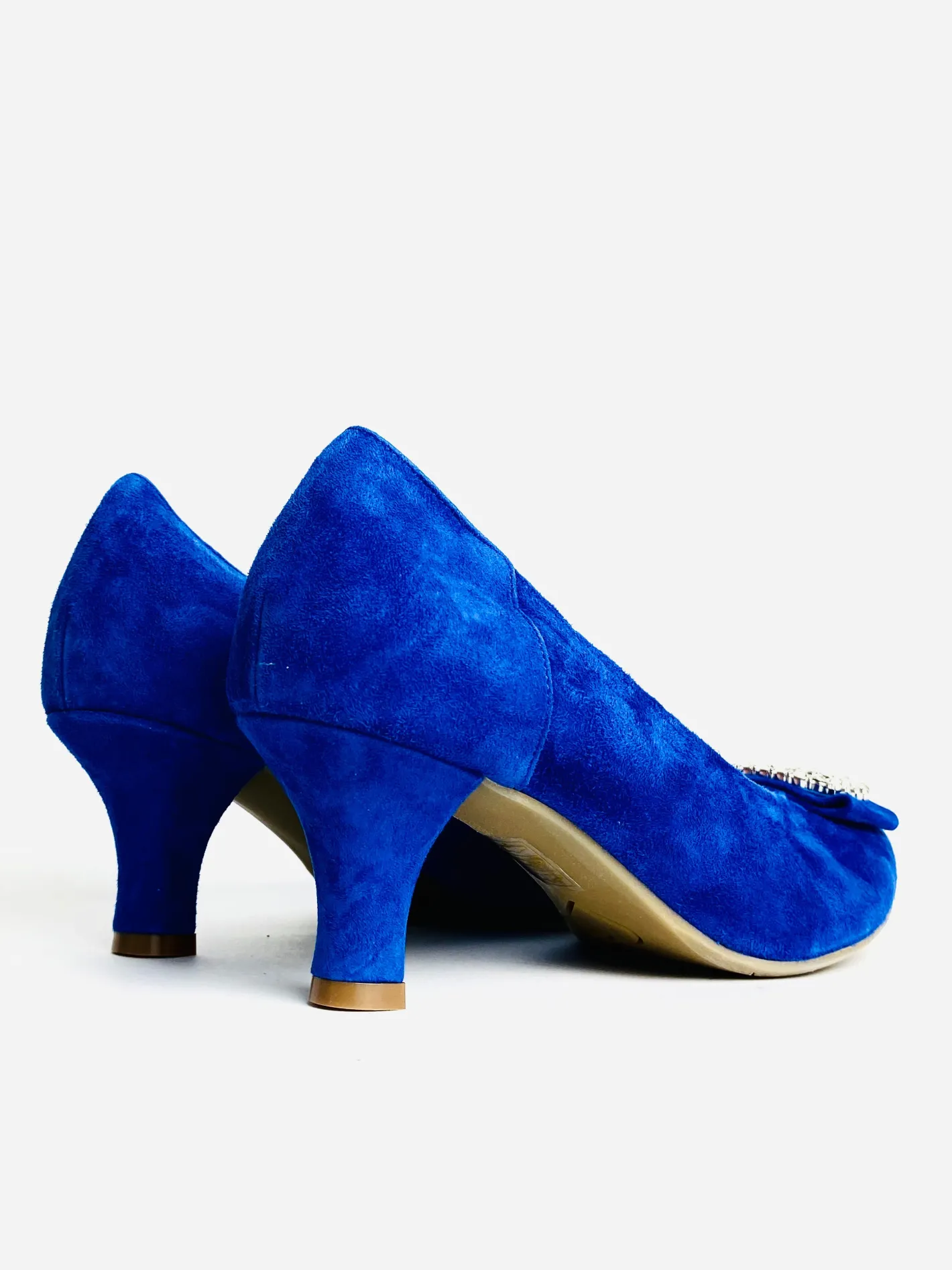 le_babe__s_blue_diamonte__3.webp Le Babe - 3037S3 Blue Diamonte Kitten Heel Court*