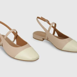 Lodi - AMB5327 Cream & Taupe Slingback