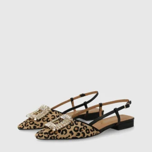 Lodi - BO5504 Leopard Slingback