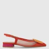 Lodi - BRO5264 Red Multi Sling Back